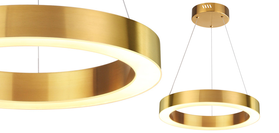 Люстра Gold Ribbon Ring Люстра Gold Ribbon Ring - Loft-Concept в Орле