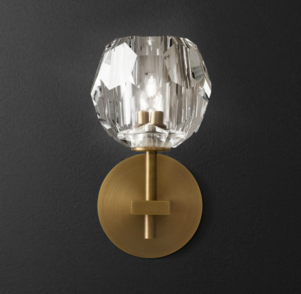 Бра RH Boule de Cristal Single Sconce Brass Латунь Бра RH Boule de Cristal Single Sconce Brass Латунь в Орле | Loft Concept