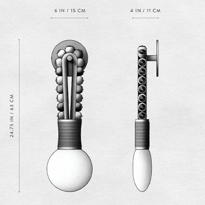 Бра TALISMAN LOOP SCONCE по дизайну студии Apparatus Бра TALISMAN LOOP SCONCE по дизайну студии Apparatus в Орле