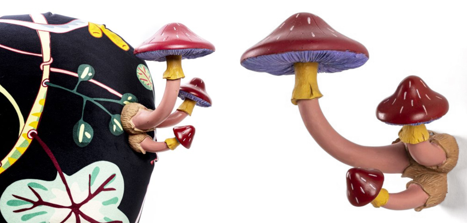 Аксессуар Seletti Hangers Mushroom Coloured Аксессуар Seletti Hangers Mushroom Coloured - Loft-Concept в Орле