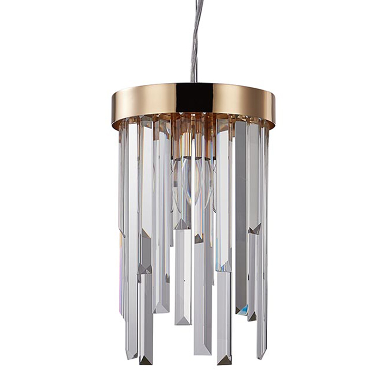 Подвесной светильник Bennett Pendant Lamp Золотой Прозрачный Подвесной светильник Bennett Pendant Lamp Золотой Прозрачный в Орле | Loft Concept