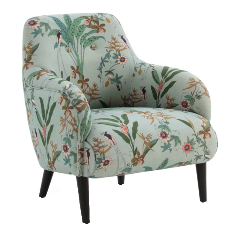 Кресло Lipstick Fauteuil melange lin Зеленый шалфей Кресло Lipstick Fauteuil melange lin Зеленый шалфей в Орле | Loft Concept