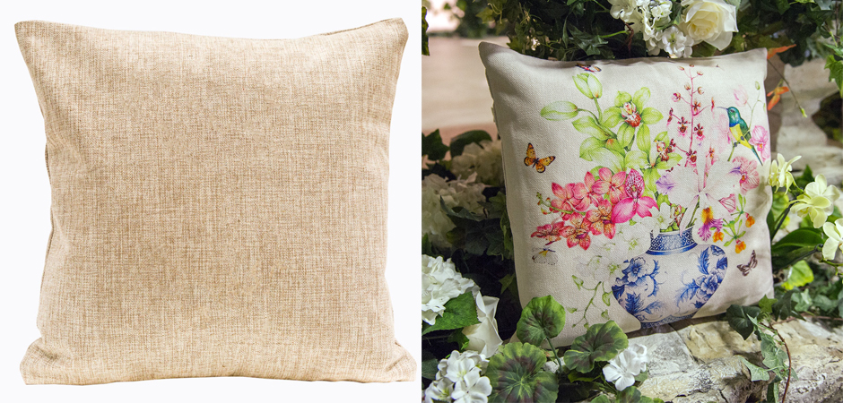Декоративная подушка Orchids and Iris Pillow Декоративная подушка Orchids and Iris Pillow - Loft-Concept в Орле