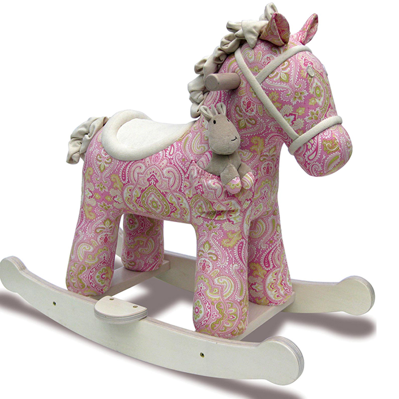 Лошадка-качалка розовая Kaylee Pony Розовый Лошадка-качалка розовая Kaylee Pony Розовый в Орле | Loft Concept