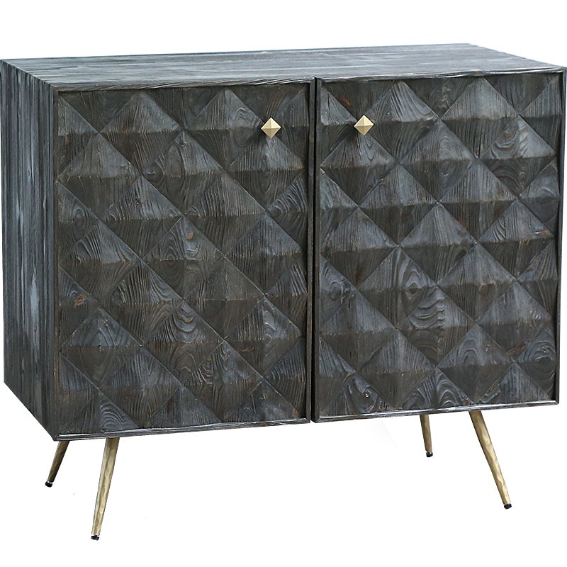 Комод Sideboard Reflect Латунь Черный Комод Sideboard Reflect Латунь Черный в Орле | Loft Concept
