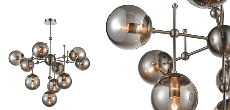 Люстра Smoke Balls Chandelier 10 Люстра Smoke Balls Chandelier 10 - Loft-Concept в Орле