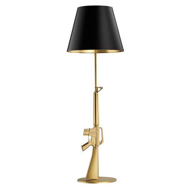 Торшер Flos Guns Lounge Gun Серебряный Золотой Торшер Flos Guns Lounge Gun Серебряный Золотой в Орле | Loft Concept