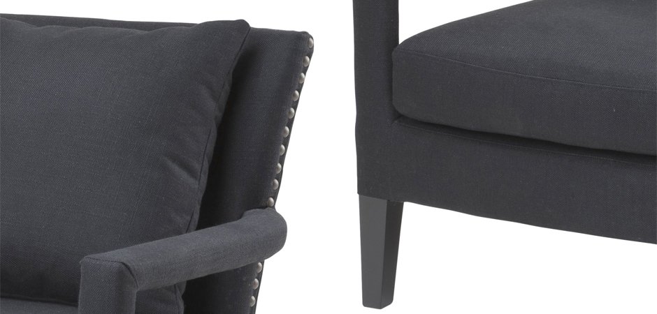 Кресло Eichholtz Chair Gregory Black Кресло Eichholtz Chair Gregory Black - Loft-Concept в Орле