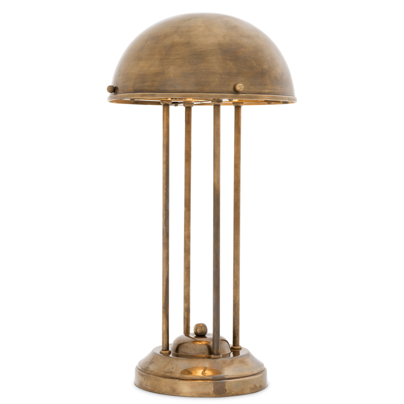 Настольная лампа Eichholtz Desk Lamp Livre Винтажная латунь Настольная лампа Eichholtz Desk Lamp Livre Винтажная латунь в Орле | Loft Concept