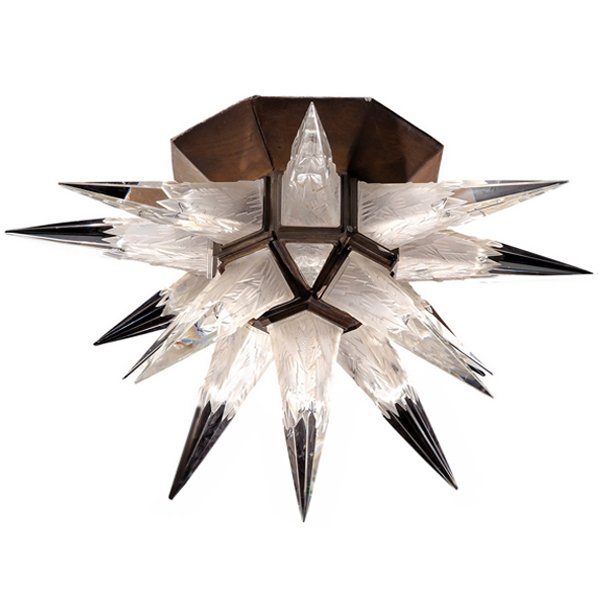 CHARLES J. WEINSTEIN Starburst Rare ceiling light Темная бронза винтаж Прозрачный (Transparent) CHARLES J. WEINSTEIN Starburst Rare ceiling light Темная бронза винтаж Прозрачный (Transparent) в Орле | Loft Concept