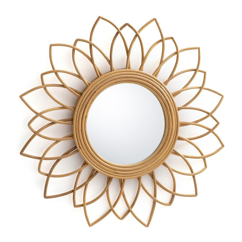 Зеркало Mirror Rattan Flower II Зеркало Mirror Rattan Flower II в Орле | Loft Concept
