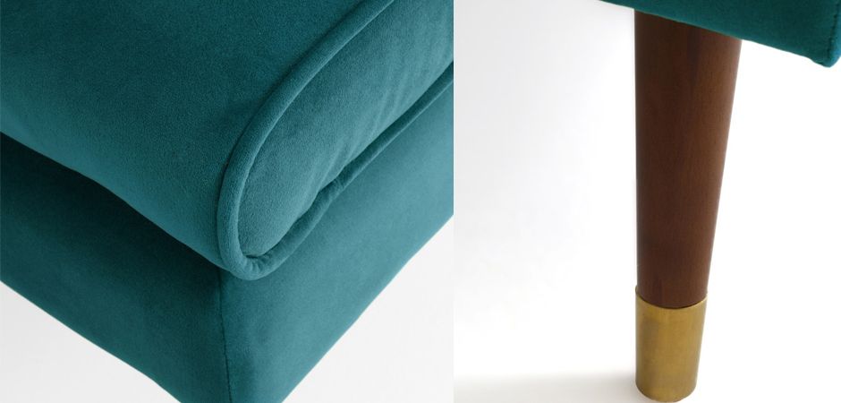 Пуф Classic Furniture сине-зеленый Пуф Classic Furniture сине-зеленый - Loft-Concept в Орле
