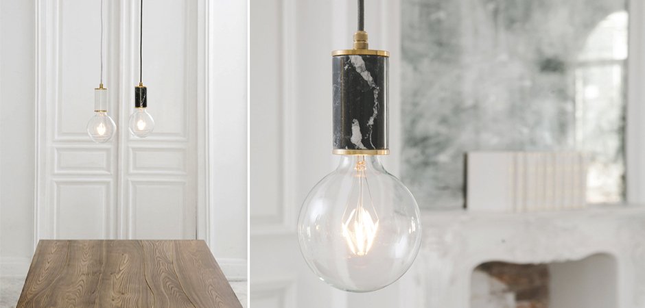 Подвесной светильник MARMOR GLANS Nero Подвесной светильник MARMOR GLANS Nero - Loft-Concept в Орле