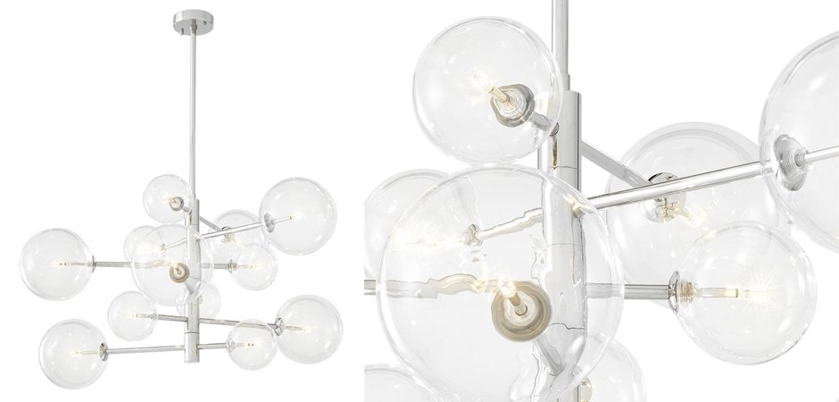 Люстра Chandelier Argento S Nickel Люстра Chandelier Argento S Nickel - Loft-Concept в Орле