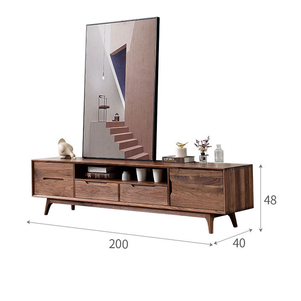 Тумба под телевизориз массива дерева TV Stand made of Walnut Wood в Орле