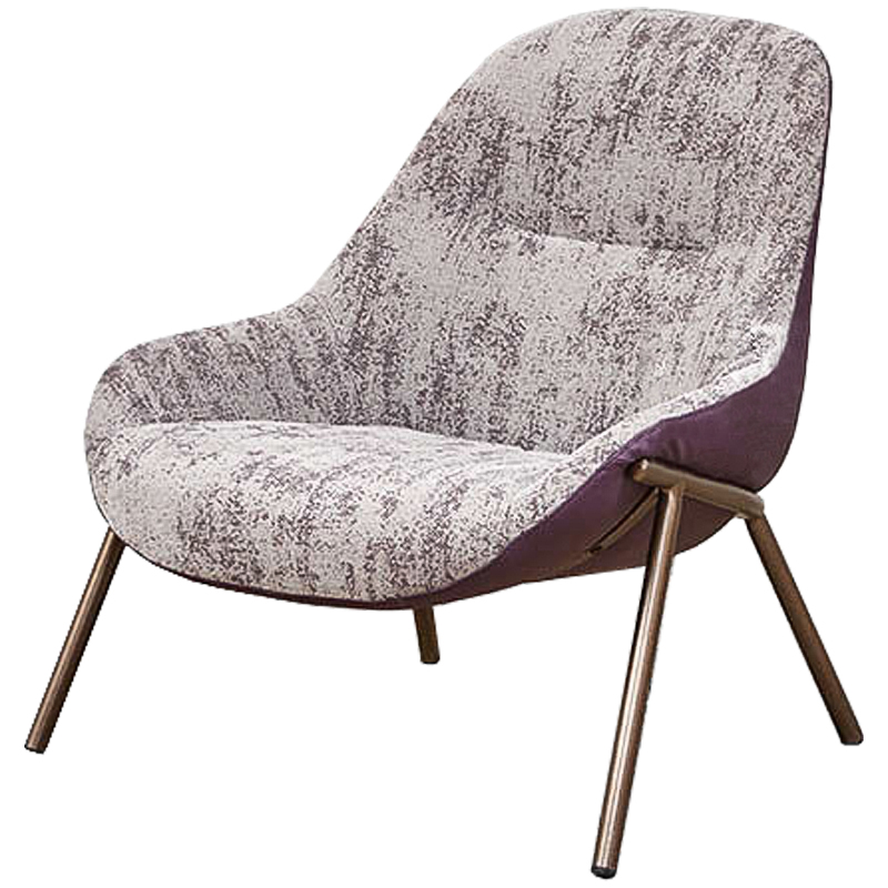 Кресло Nazario Chair Бронза Сиреневый Кресло Nazario Chair Бронза Сиреневый в Орле | Loft Concept