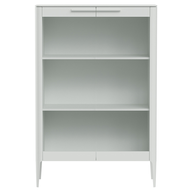 Витрина белая с 2-мя стеклянными дверцами и 3-мя полками Type  Белый в Орле | Loft Concept 