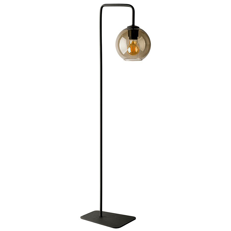 Торшер Franco Floor Lamp Янтарный Черный Торшер Franco Floor Lamp Янтарный Черный в Орле | Loft Concept