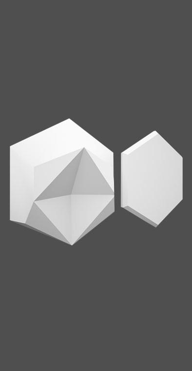 Гипсовая 3D панель с принтографией PM-41 Гипсовая 3D панель с принтографией PM-41 в Орле