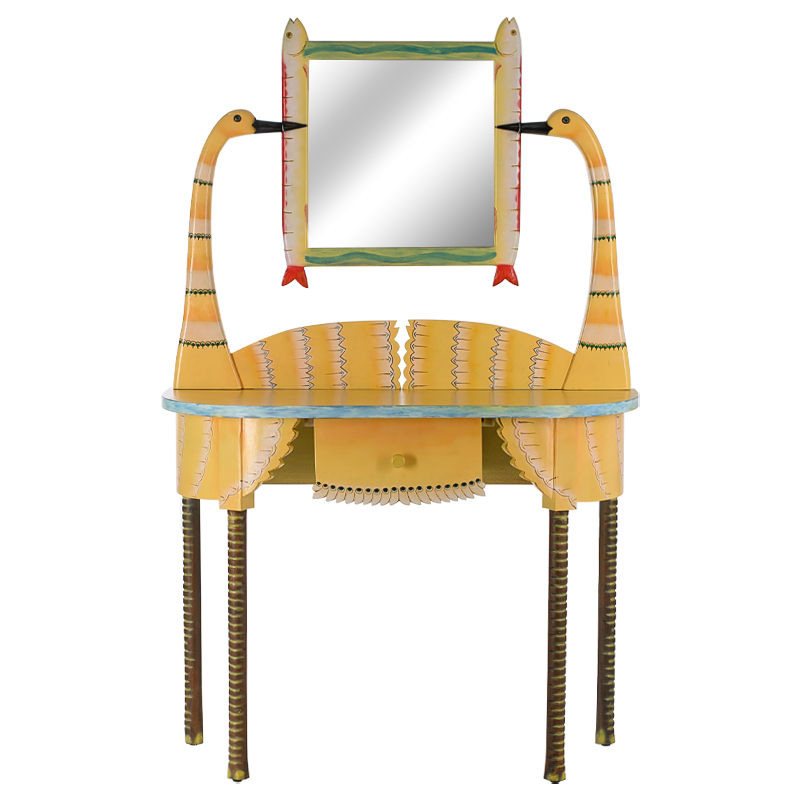 Трельяж Herons and Fish Dressing Table Желтый Мульти Латунь в Орле | Loft Concept 