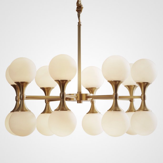 Люстра Hudson Valley Lighting Astoria Chandelier Белый Латунь Люстра Hudson Valley Lighting Astoria Chandelier Белый Латунь в Орле | Loft Concept