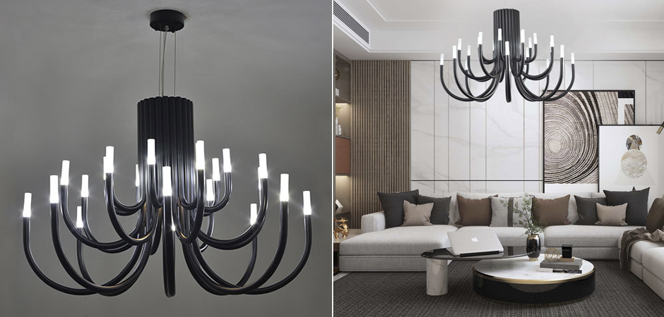 Люстра PALMA BY ALMA LIGHT Black Люстра PALMA BY ALMA LIGHT Black - Loft-Concept в Орле