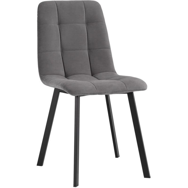 Стул NANCY S Chair Темно-Серый Серый бетон Черный Стул NANCY S Chair Темно-Серый Серый бетон Черный в Орле | Loft Concept