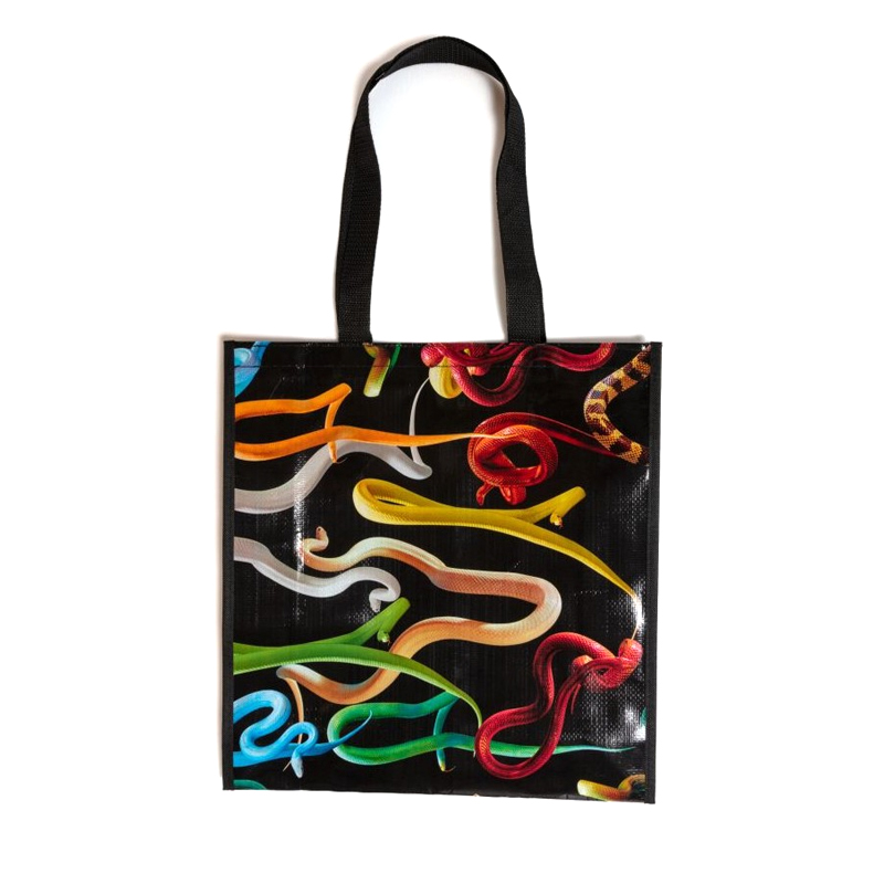 Сумка Seletti Grocery Snakes Черный Сумка Seletti Grocery Snakes Черный в Орле | Loft Concept