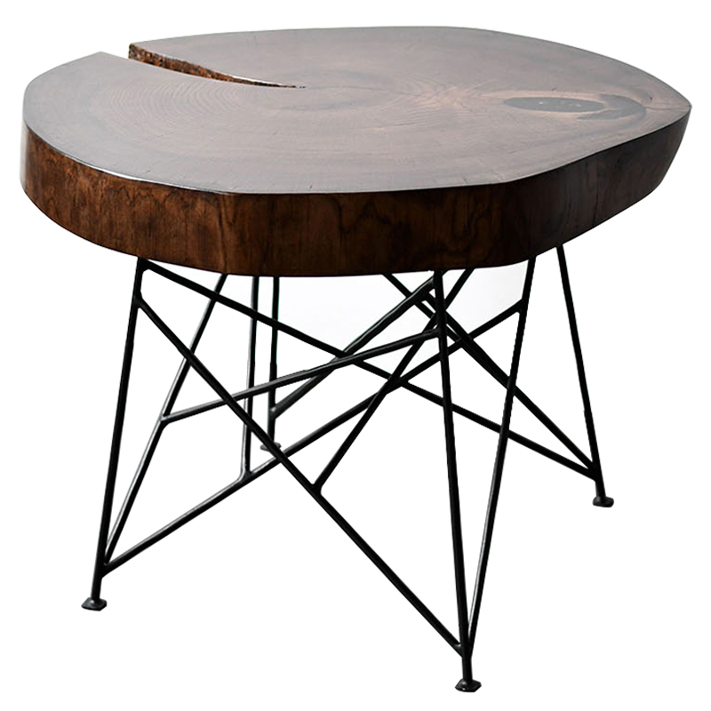 Кофейный стол Bradleigh Industrial Metal Rust Coffee Table Коричневый Черный Кофейный стол Bradleigh Industrial Metal Rust Coffee Table Коричневый Черный в Орле | Loft Concept