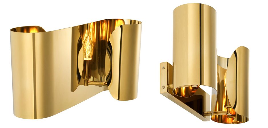 Бра Wall Lamp Crawley Gold Бра Wall Lamp Crawley Gold - Loft-Concept в Орле