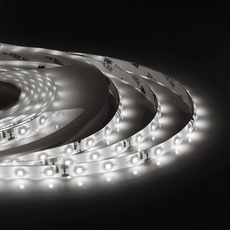 Светодиодная влагозащищенная лента 4,8W/m 60Led/m 3528SMD дневной белый 5M Белый Светодиодная влагозащищенная лента 4,8W/m 60Led/m 3528SMD дневной белый 5M Белый в Орле | Loft Concept