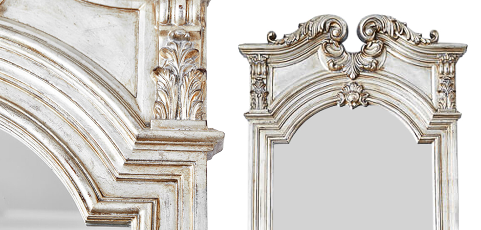 Зеркало Lupescu Mirror White Зеркало Lupescu Mirror White - Loft-Concept в Орле
