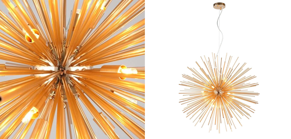 Декоративная люстра Pulsar Gold Декоративная люстра Pulsar Gold - Loft-Concept в Орле