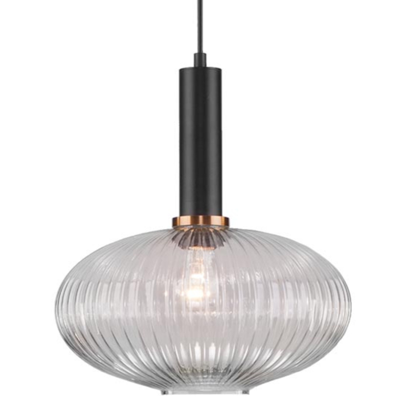 Светильник Ferm Living chinese lantern Сlear I Прозрачное Стекло Черный Светильник Ferm Living chinese lantern Сlear I Прозрачное Стекло Черный в Орле | Loft Concept