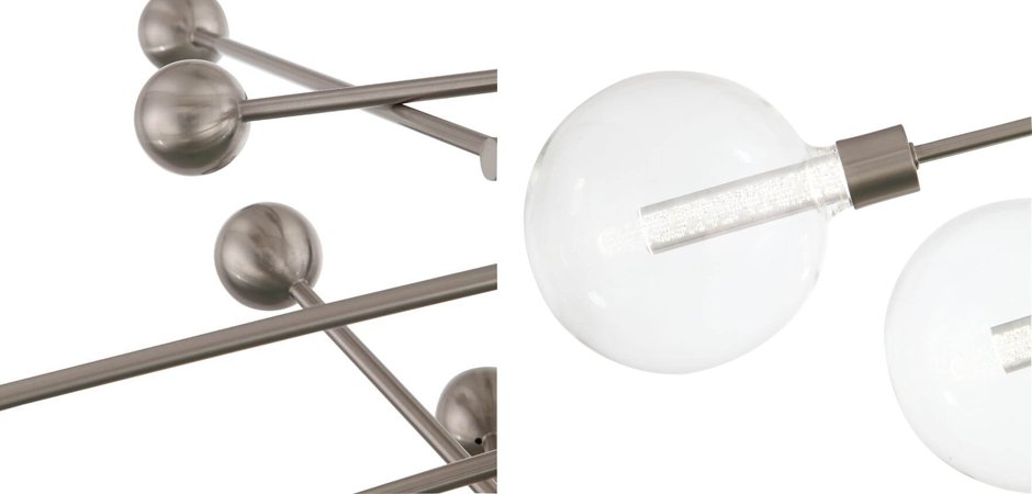 Люстра Gallotti & Radice Balls Nickel 8 Люстра Gallotti & Radice Balls Nickel 8 - Loft-Concept в Орле