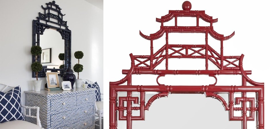 Зеркало Pagoda Mirror Red Зеркало Pagoda Mirror Red - Loft-Concept в Орле