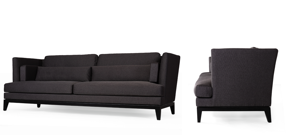 Диван трехместный Trace grey Диван трехместный Trace grey - Loft-Concept в Орле