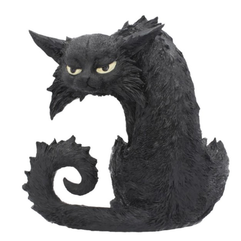 Статуэтка Sad Cat Salem Черный Статуэтка Sad Cat Salem Черный в Орле | Loft Concept
