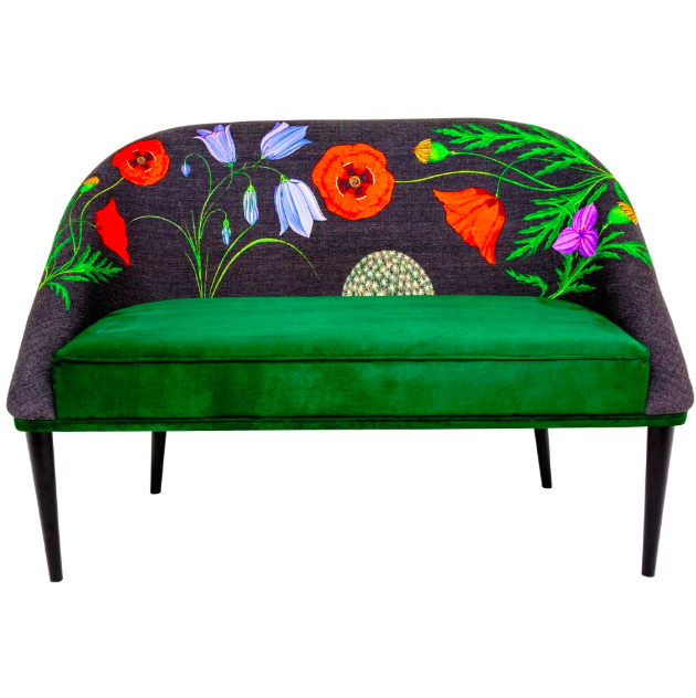 Диван Sofa poppies Зеленый Диван Sofa poppies Зеленый в Орле | Loft Concept