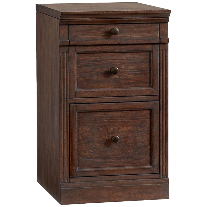 Тумба с 2-мя ящиками Benjamin Two Drawers Бежево-серый Белый Черный Коричневый Тумба с 2-мя ящиками Benjamin Two Drawers Бежево-серый Белый Черный Коричневый в Орле | Loft Concept
