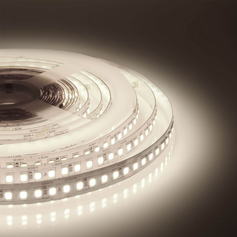 Светодиодная лента 18W/m 168Led/m 2835SMD теплый белый Белый Светодиодная лента 18W/m 168Led/m 2835SMD теплый белый Белый в Орле | Loft Concept