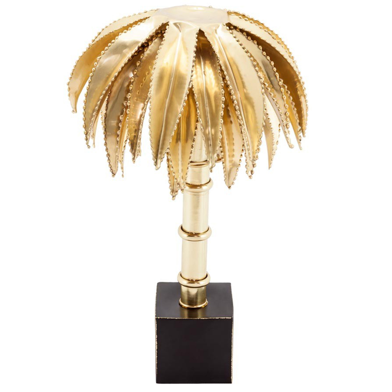 Настольная лампа TABLE LAMP PALMERY gold 30 Глянцевое золото Черный Настольная лампа TABLE LAMP PALMERY gold 30 Глянцевое золото Черный в Орле | Loft Concept