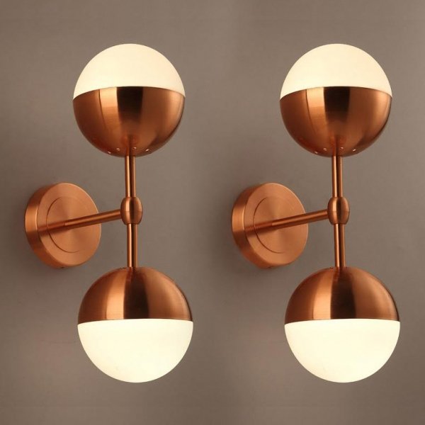 Бра Copper Light Bra Duos Медь в Орле | Loft Concept 
