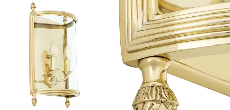 Бра Wall Lamp Lennon M Brass - Loft-Concept в Орле