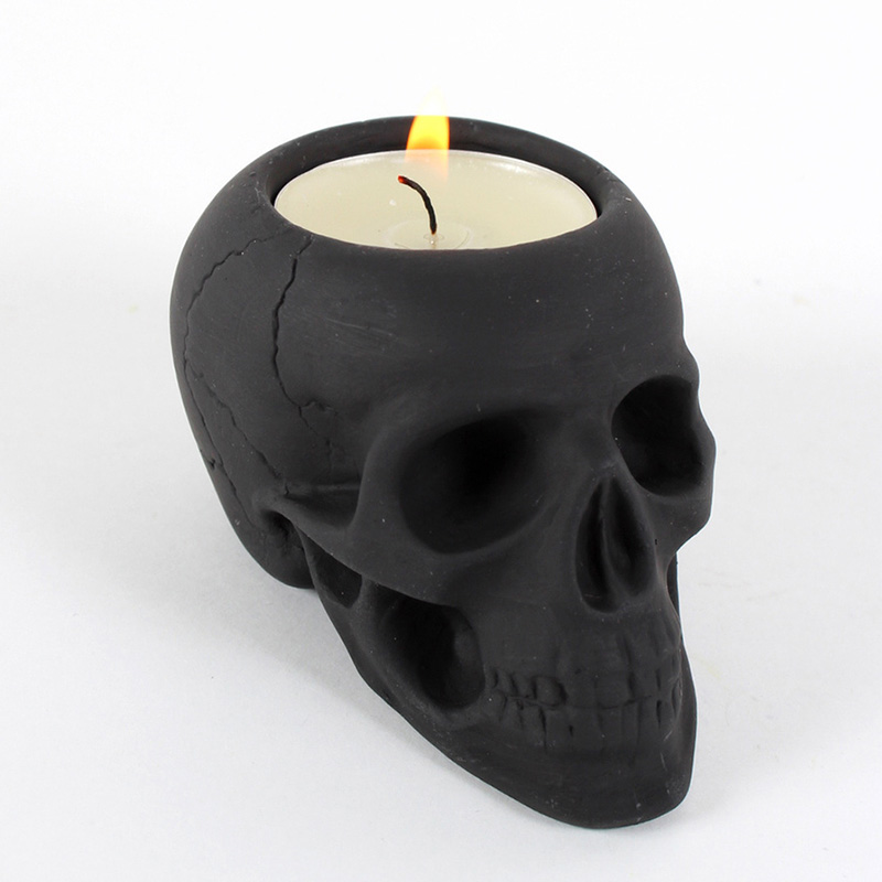 Подсвечник Black Skull Черный Подсвечник Black Skull Черный в Орле | Loft Concept