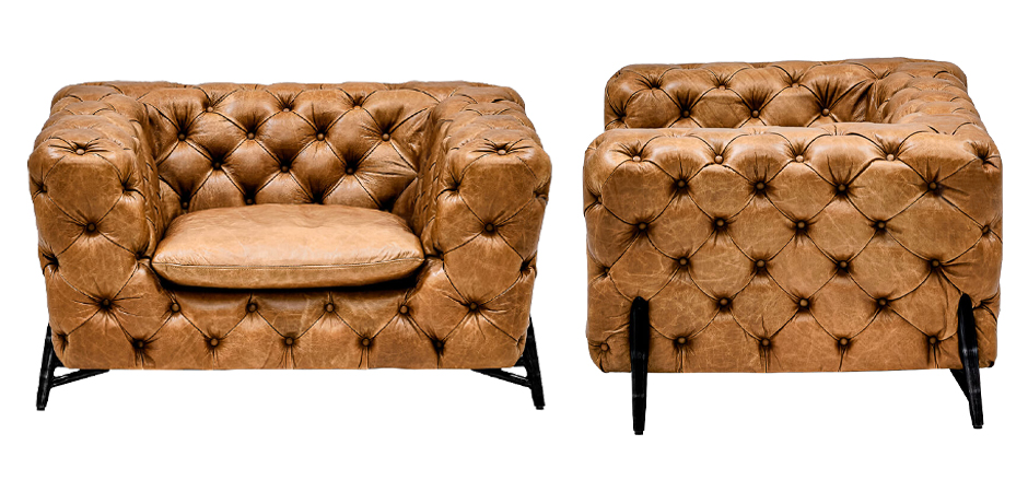 Кресло Hendrica Capitone Chair Кресло Hendrica Capitone Chair - Loft-Concept в Орле