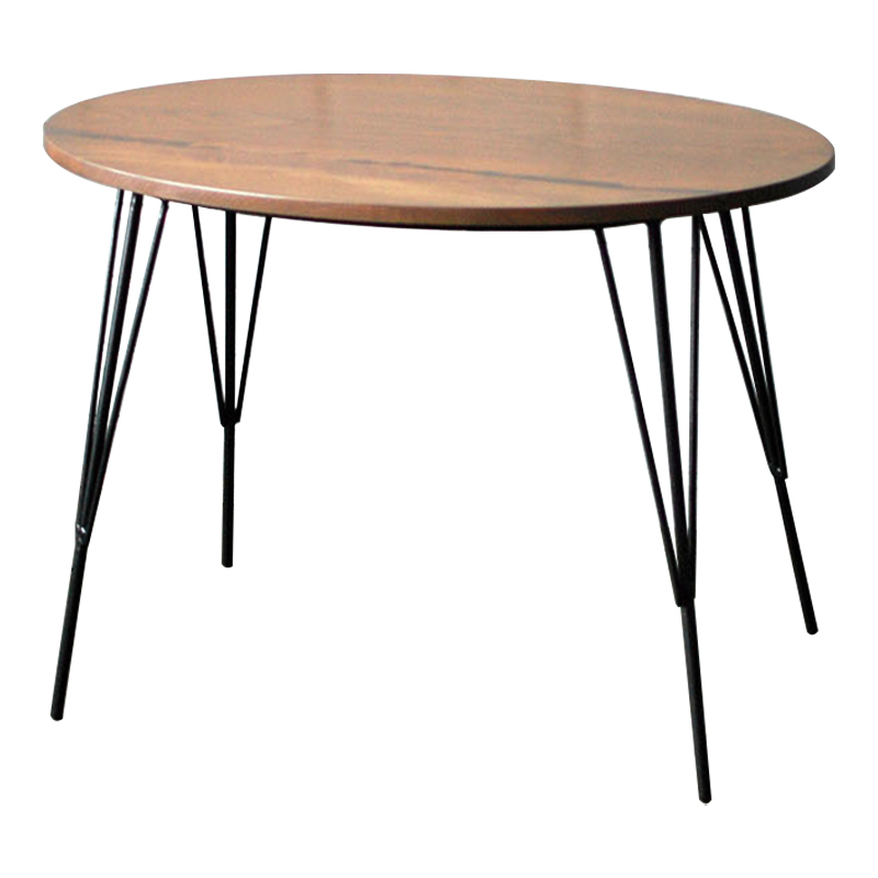 Кофейный стол Amani Industrial Metal Rust Coffee Table Черный Коричневый в Орле | Loft Concept 