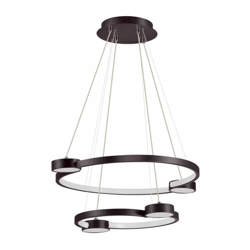 Люстра Lerida Round Черная Черный Люстра Lerida Round Черная Черный в Орле | Loft Concept