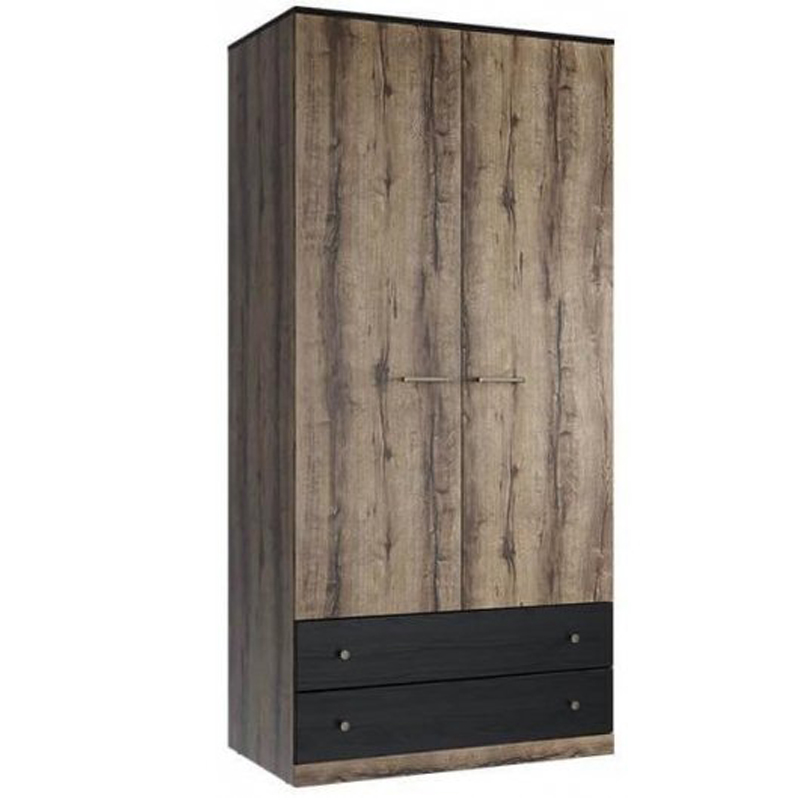 Шкаф Frederick Wardrobe две двери Дуб темный Шкаф Frederick Wardrobe две двери Дуб темный в Орле | Loft Concept