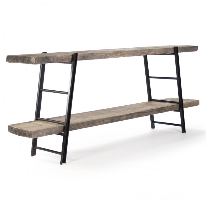 Стеллаж Industrial Iron Rustic Console Стеллаж Industrial Iron Rustic Console в Орле | Loft Concept